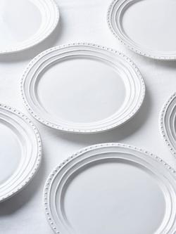Neptune Bowsley Ceramic Dinner Plate, 30cm, White - view 2, White