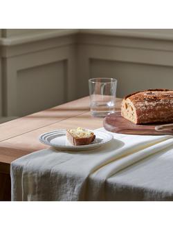 Neptune Bowsley Ceramic Side Plate, 20cm, White - view 2, White
