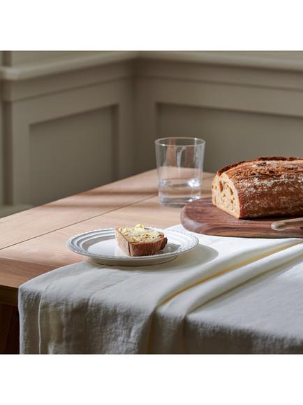 Neptune Bowsley Ceramic Side Plate, 20cm, White - view 2, White