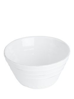 Neptune Bowsley Deep Ceramic Cereal Bowl, 15cm, White, White