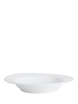 Neptune Bowsley Ceramic Pasta Bowl, 29.5cm, White, White