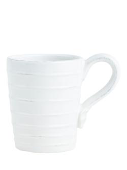 Neptune Bowsley Ceramic Mug, 380ml, White, White