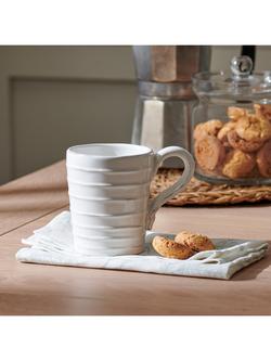 Neptune Bowsley Ceramic Mug, 380ml, White - view 2, White