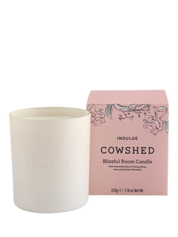 Cowshed Indulge Blissful Room Candle, 220g, 