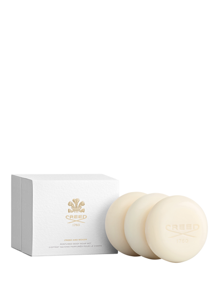 CREED Fresh & Woody Perfumed Soap Gift Set, 3 x 150g, 