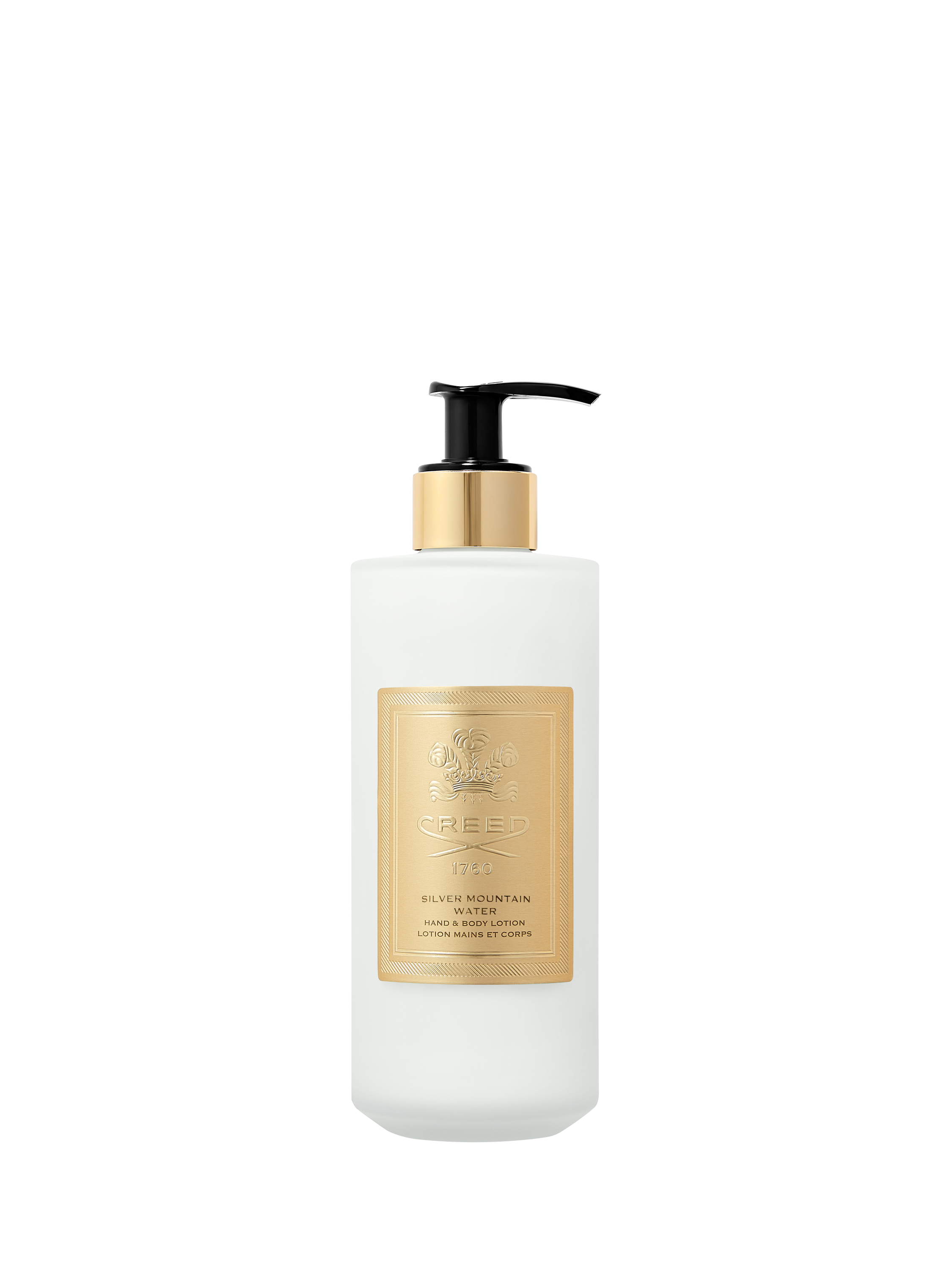 Product image 1 of 5, which shows CREED Silver Mountain Water Hand & Body Lotion, 300ml