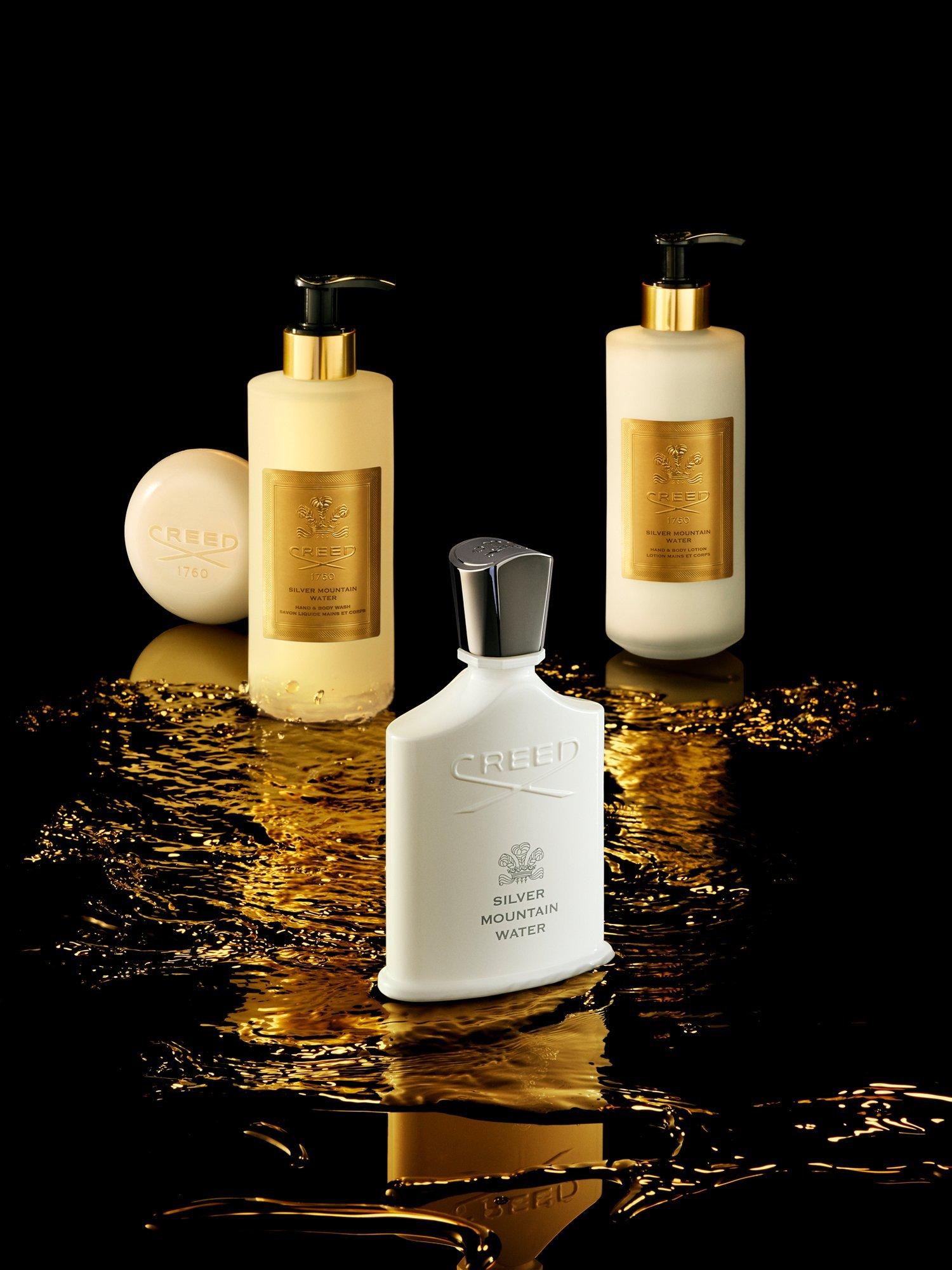 Product image 4 of 5, which shows CREED Silver Mountain Water Hand & Body Lotion, 300ml