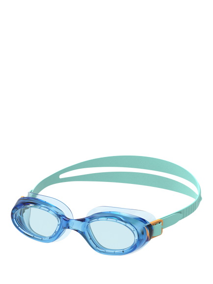 Speedo Kids' Futura Hydrospex Swimming Goggles, Angelic Blue/Celeste, Angelic Blue/Celest