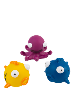 Speedo Kids' Sea Squad Squirty Toys, Purple/Yellow/Blue