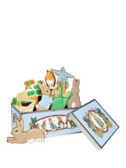 Biscuiteers Peter Rabbit Hand-Iced Biscuits Gift Tin, 120g, Multi