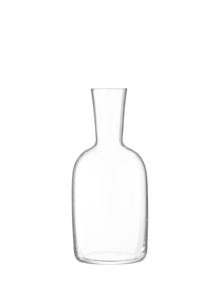 LSA International Borough Glass Carafe, 1.1L, Clear, Clear