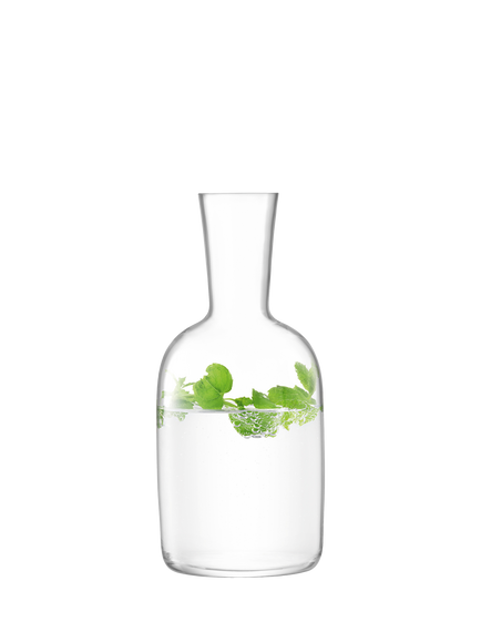 LSA International Borough Glass Carafe, 1.1L, Clear - view 2, Clear