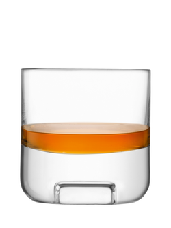 LSA International Cask Whiskey Glass Tumbler 240ml, Clear - view 2, Clear