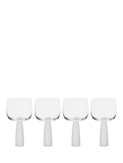 Anton Studio Designs Oslo Gin Glass, Set of 4, 500ml, Frost, Clear