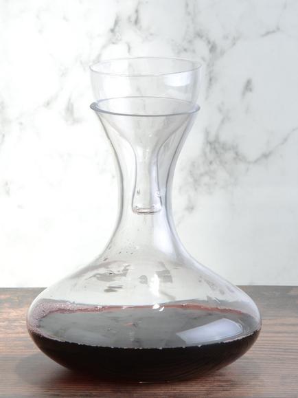 Artland Sommelier Red Wine Glass Carafe with Aerator, 185ml, Clear - view 2, Clear