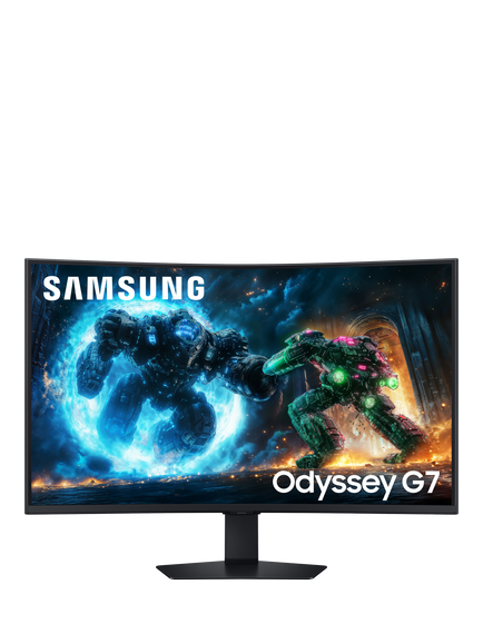 Samsung Odyssey G7 LS37FG756EUXXU 4K UHD Gaming Monitor, 37”, Black, Black