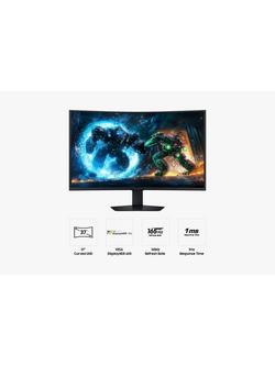 Samsung Odyssey G7 LS37FG756EUXXU 4K UHD Gaming Monitor, 37”, Black - view 2, Black