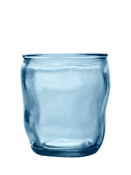 Vidrios San Miguel Glass Tumbler, 350ml, Blue, Blue