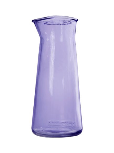 Vidrios San Miguel Horizon Glass Carafe, 1.1L, Purple, Purple