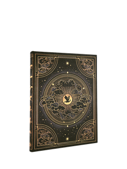 Paperblanks x Fourth Wing Journal, Black / Gold, Black / Gold