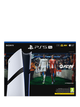 PlayStation 5 Pro Console with DualSense Controller, White and EA Sports FC 26 Bundle