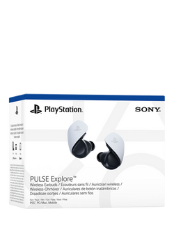 Sony PS5 PULSE Explore Wireless Earbuds, White, White
