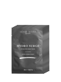 Daimon Barber Hydro Surge Hydrating Sheet Mask, Pack of 5, 