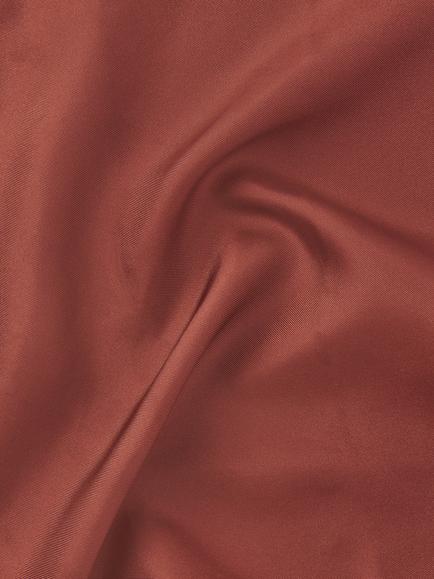 John Lewis Silk Pocket Square, Burnt Orange - view 2, Burnt Orange