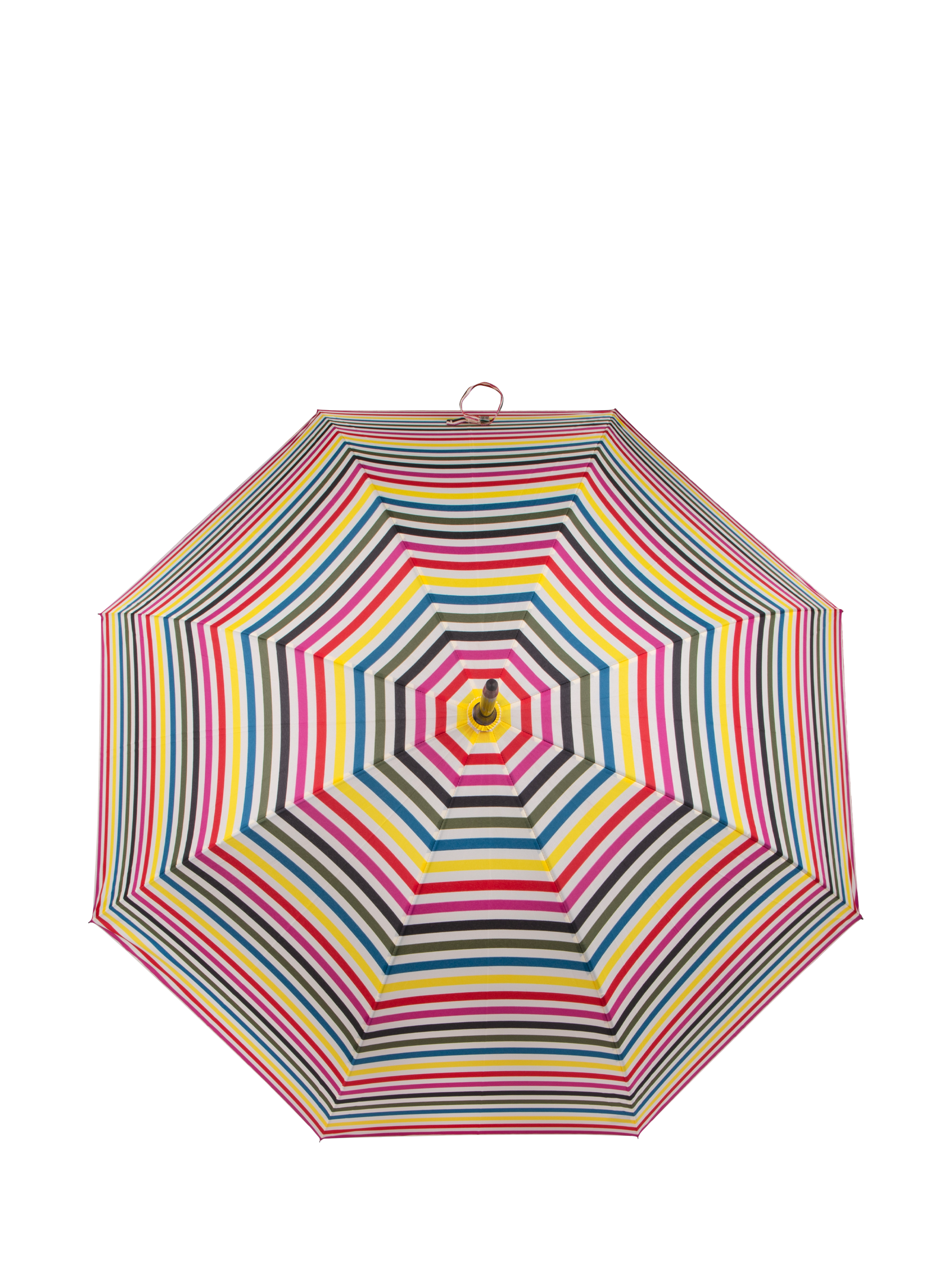 Product image 2 of 4, which shows totes UV Auto Open Walker Stripe Umbrella, Stripe