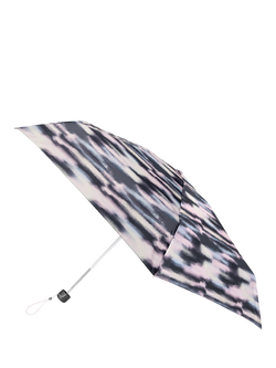 totes X-tra Strong Mini Striped Clouds Print Umbrella, Multi, Multi
