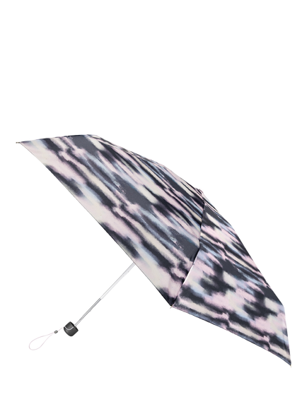 totes X-tra Strong Mini Striped Clouds Print Umbrella, Multi, Multi