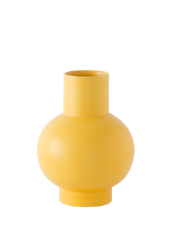 raawii Strøm Small Earthenware Vase, H16cm, Freesia, Freesia