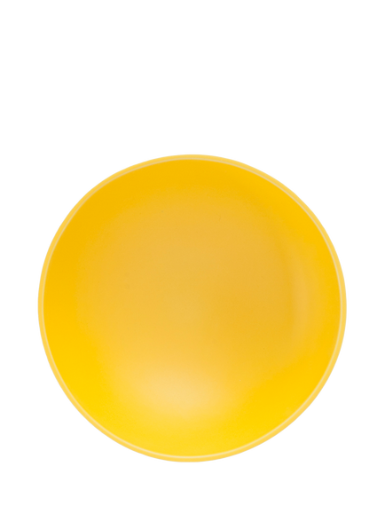 raawii Strøm Medium Earthenware Footed Serve Bowl, 19cm, Freesia - view 2, Freesia