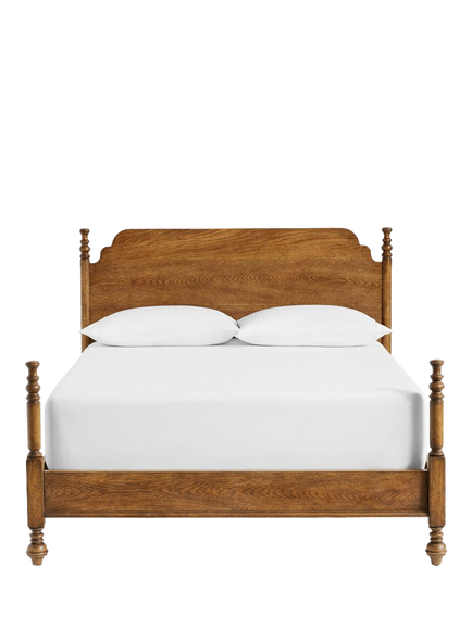 Pottery Barn Summerville Bed Frame, Tuscan Brown, Super Kingsize, Tuscan Brown