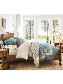 Pottery Barn Summerville Bed Frame, Tuscan Brown, Super Kingsize - view 2, Tuscan Brown