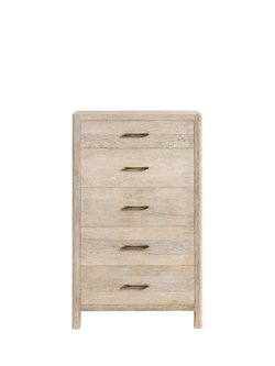 Pottery Barn Aptos Tall Dresser, Sandwash, Sandwash