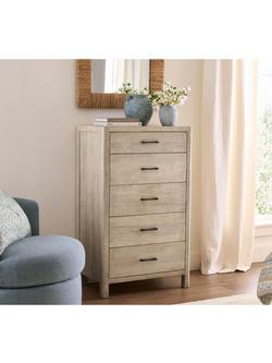 Pottery Barn Aptos Tall Dresser, Sandwash - view 2, Sandwash