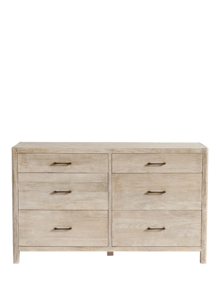 Pottery Barn Aptos Wide Dresser, Sandwash, Sandwash