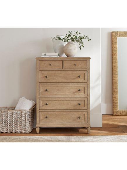 Pottery Barn Sausalito Tall Chest, Seadrift - view 2, Seadrift