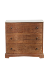 Pottery Barn Scarlett 3 Drawer Chest, Brogan Brown