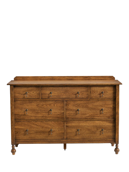 Pottery Barn Summerville Wide Chest, Tuscan Brown, Tuscan Brown