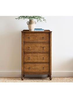 Pottery Barn Summerville Tallboy, Tuscan Brown - view 2, Tuscan Brown