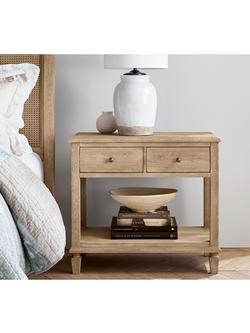 Pottery Barn Sausalito Bedside Table, Seadrift - view 2, Seadrift