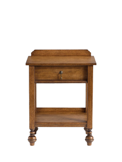 Pottery Barn Summerville Compact Bedside Table, Tuscan Brown, Tuscan Brown