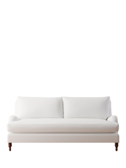 Pottery Barn Carlisle Sofa, White, White