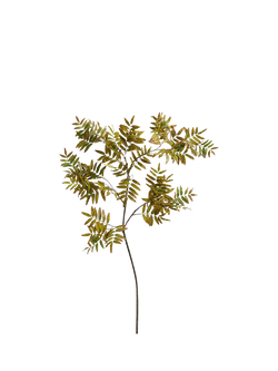 Pottery Barn Artificial Leaf Turning Sumac Branch, H160cm, Green, Green