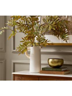 Pottery Barn Artificial Leaf Turning Sumac Branch, H160cm, Green - view 2, Green