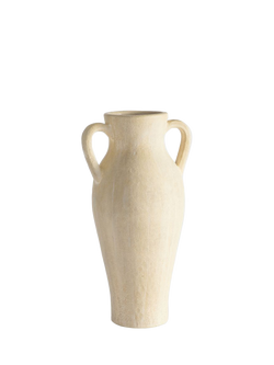 Pottery Barn Artisan Studio Earthenware Jug Vase, H48cm, Natural, Natural