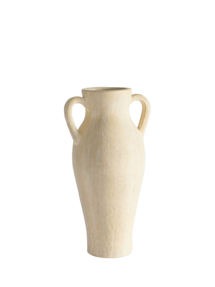 Pottery Barn Artisan Studio Earthenware Jug Vase, H48cm, Natural, Natural