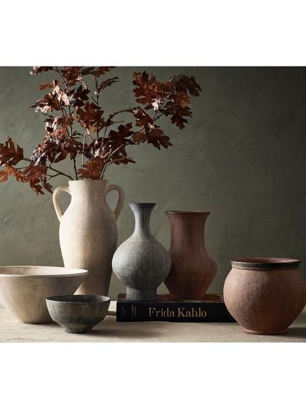 Pottery Barn Artisan Studio Earthenware Jug Vase, H48cm, Natural - view 2, Natural